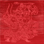 AKW-0015_Deoi Gam Zaau 對金抓, 2013, 101x101cm,paper