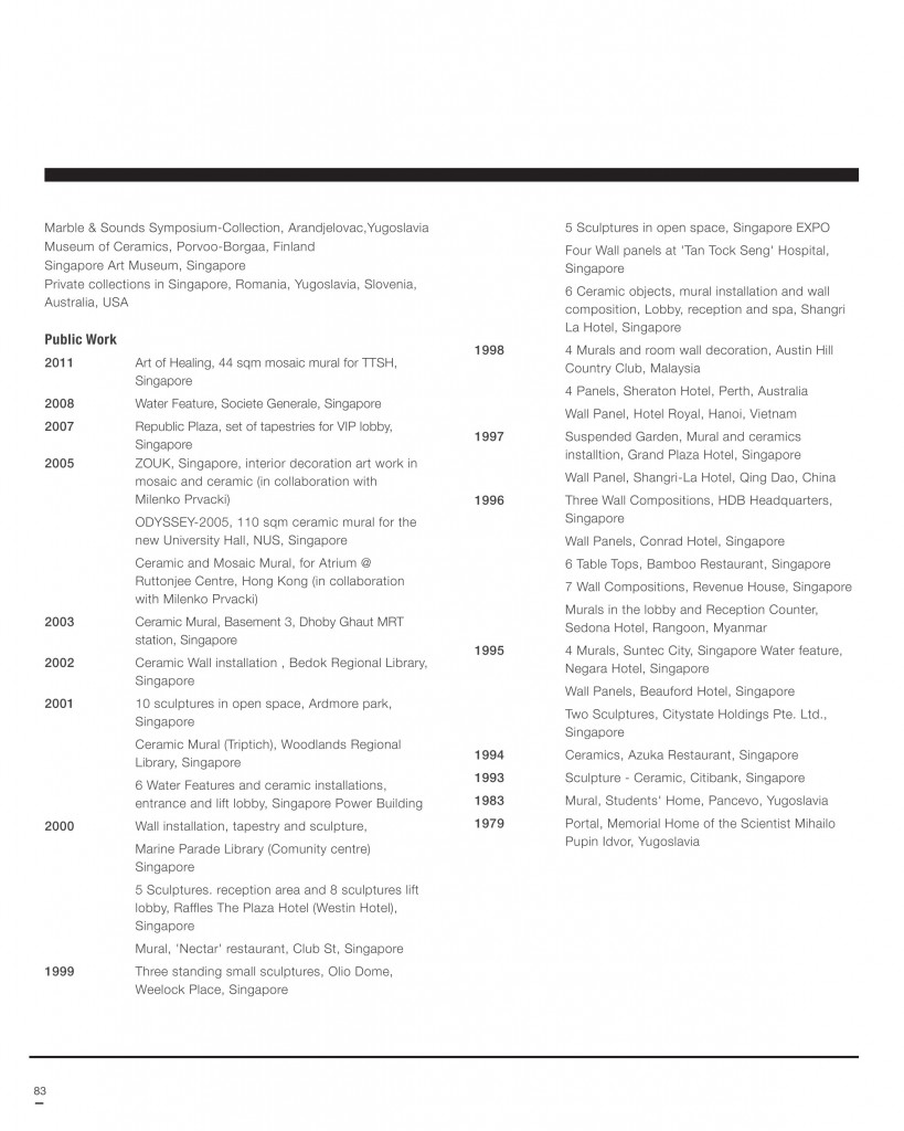Portable Art Catalogue Resume