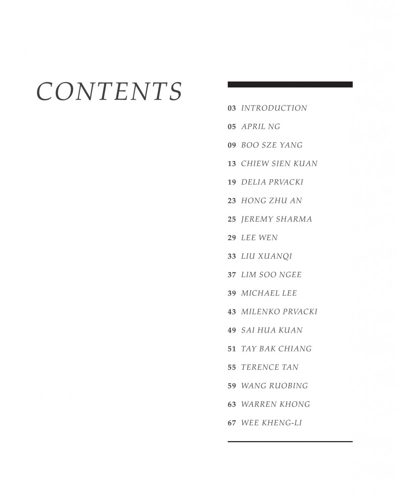 Portable Art Catalogue single page