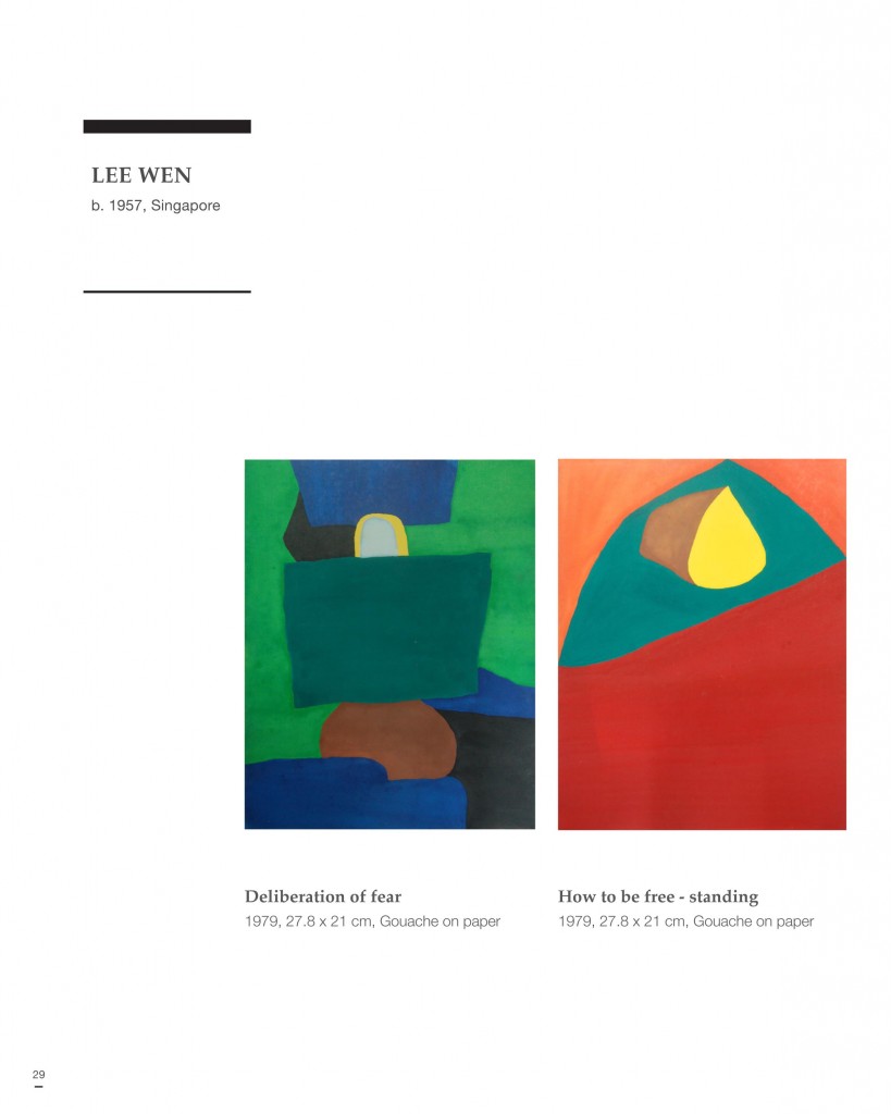 Portable Art Catalogue single page