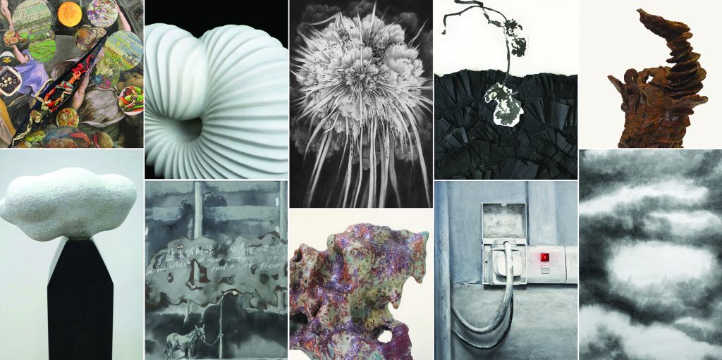 Artwork Collage (When space dissolves)