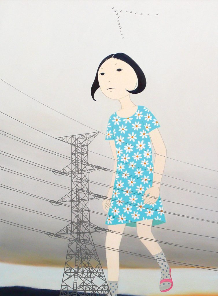 5pm Gentle Breeze, 130.3 x 97 cm, 2011, Oil on Canvas