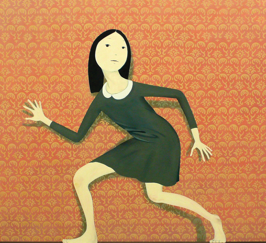 Grey Dress, 130.3 x 145.5 cm, 2010, Oil on Canvas