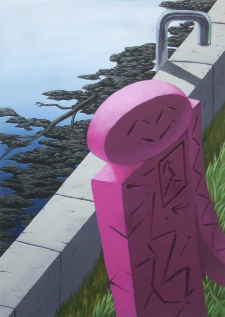 Snap 13, 72.8 x 51.5cm, Acrylic and canvas on panel, 72.8×51.5cm, 2010
