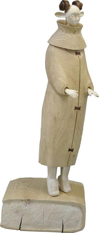 2011_04, 66.5×20.5x24cm, wood, 2011