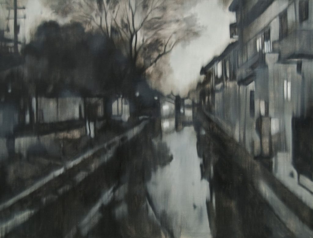Colours of the Night, 2011, 130x170cm, Oil on Canvas