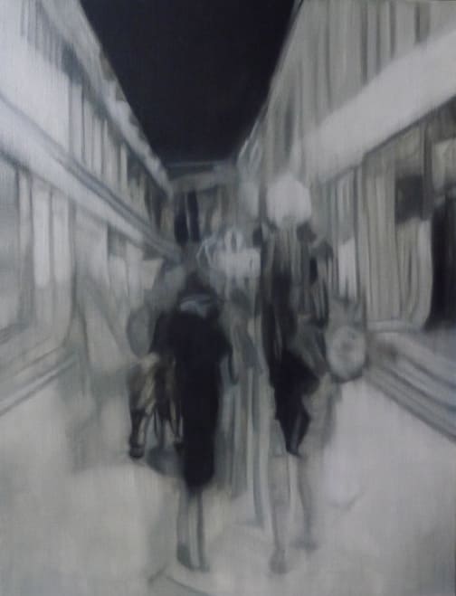 Misty Colours, 2011, 130x100cm, Oil on Canvas
