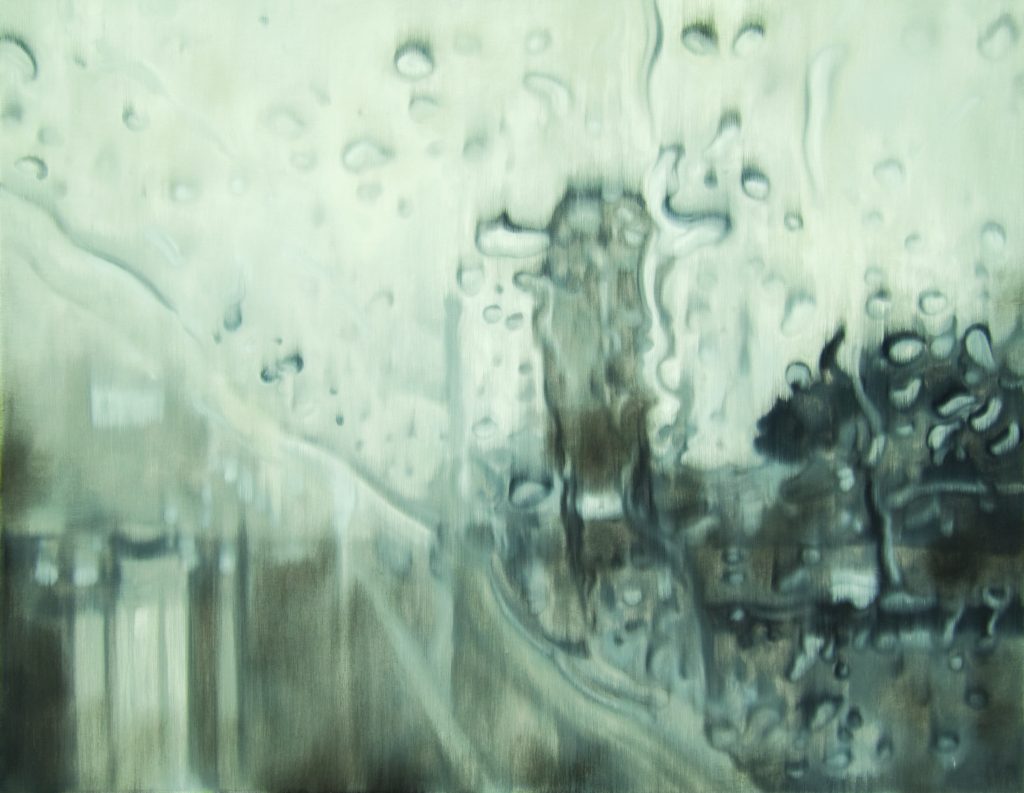A City at Dusk, 2011,130x170cm,OilonCanvas