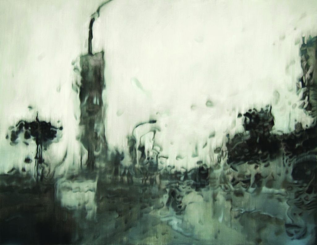 Glimmering Sidewalk, 2011,130x170cm,OilonCanvas