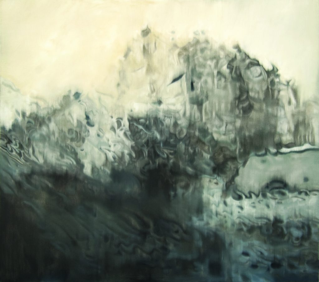 The Aura of Rain, 2011,150x170cm,OilonCanvas