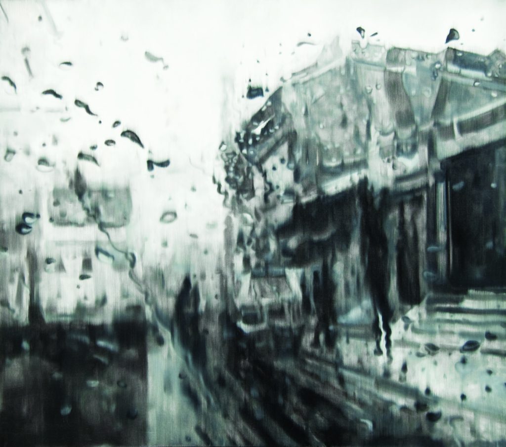 Symphony in the Rain, 2011,150x170cm,OilonCanvas