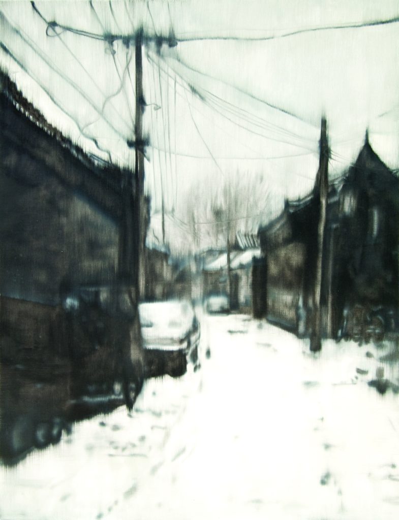 Beauty of Snow, 2011,100x130cm,OilonCanvas