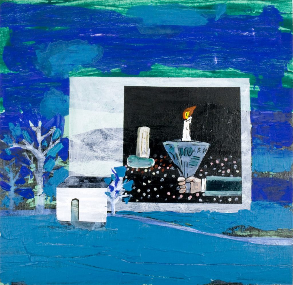 尊子Zunzi, 2009, 50x50cm, Acrylic on Canvas