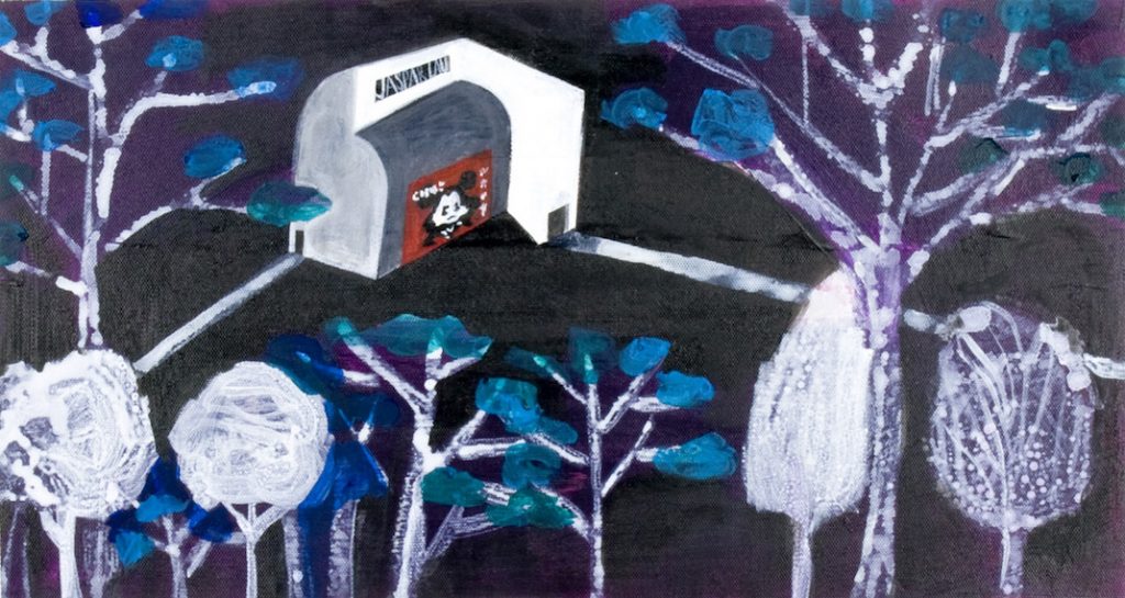 劉建華Jaspar Lau, 2009, 50x50cm, Acrylic on Canvas