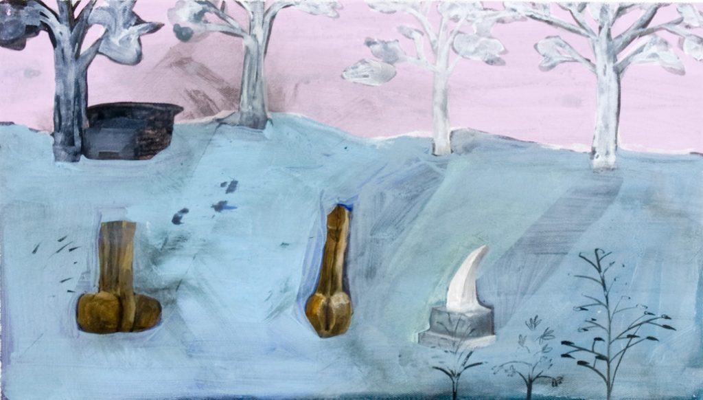 Hong Kong Artist Museum唐景森Tong King Sum, 2009, 50x50cm, Acrylic on Canvas