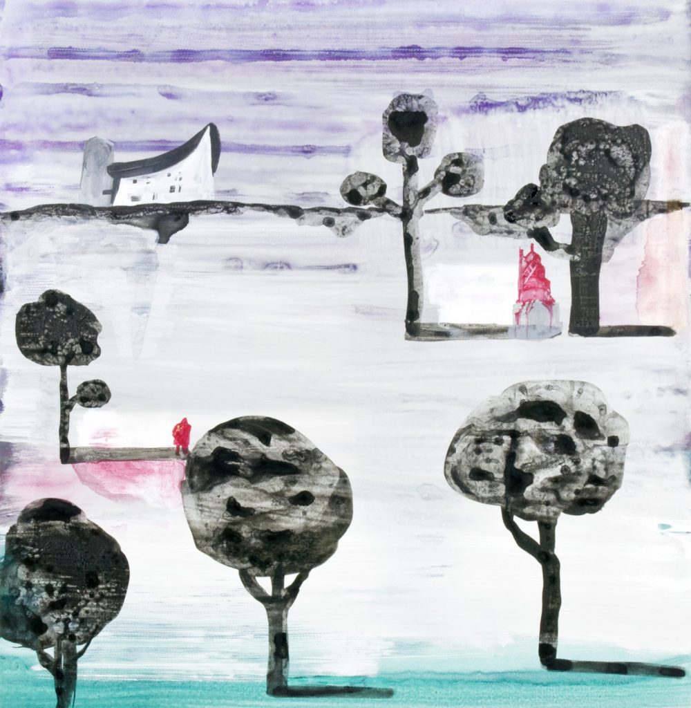 Hong Kong Artist Museum潘星磊Xinglei Pan,2009,50x50cm,Acrylic on Canvas
