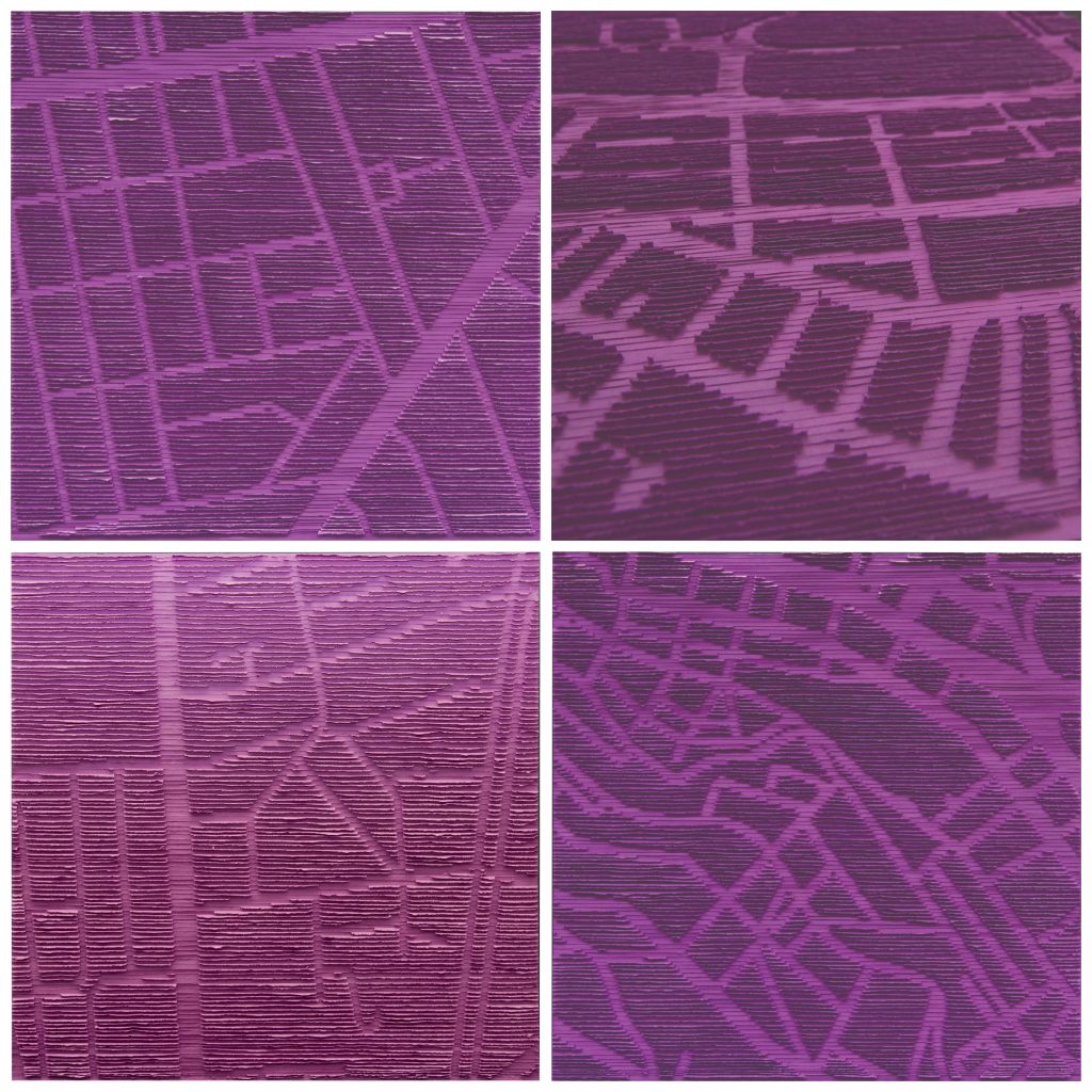 Au Ka Wai, 46 x 46cm, Paper, (set of 4)