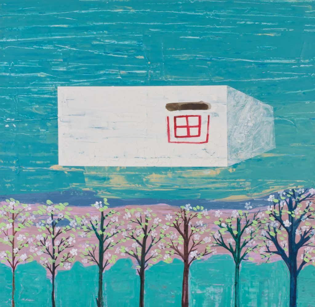 HK Artist Museum – Kan Tai Keung 靳棣強, 2010, 50 x 50 cm, Acrylic on Canvas