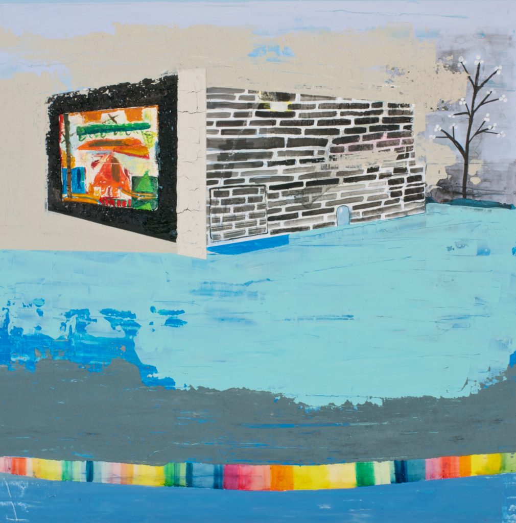 HK Artist Museum – Wong Yan Kwai, Yank 黃仁逵, 2010, 50x50cm, Acrylic on Canvas