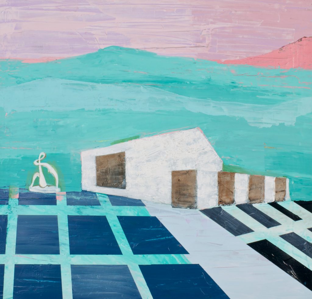 HK Artist Museum – Chu Tat Shing 朱達誠, 2010, 50x50cm, Acrylic on Canvas