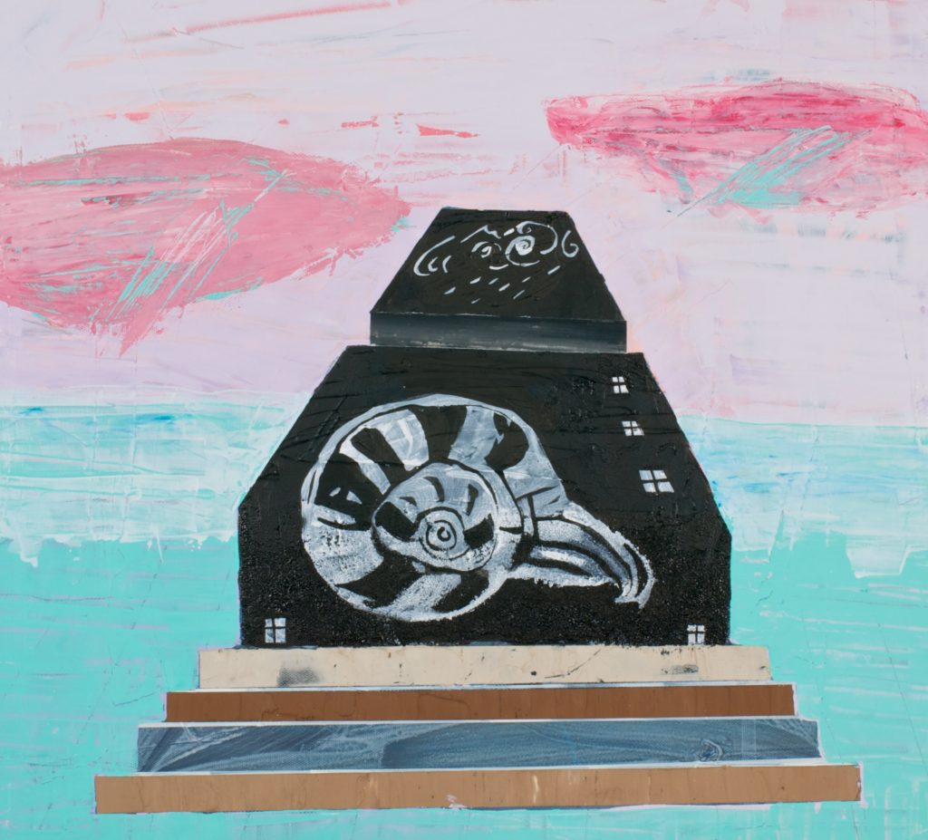 HK Artist Museum – Liu Siu Jane 廖少珍, 2010, 50x50cm, Acrylic on Canvas