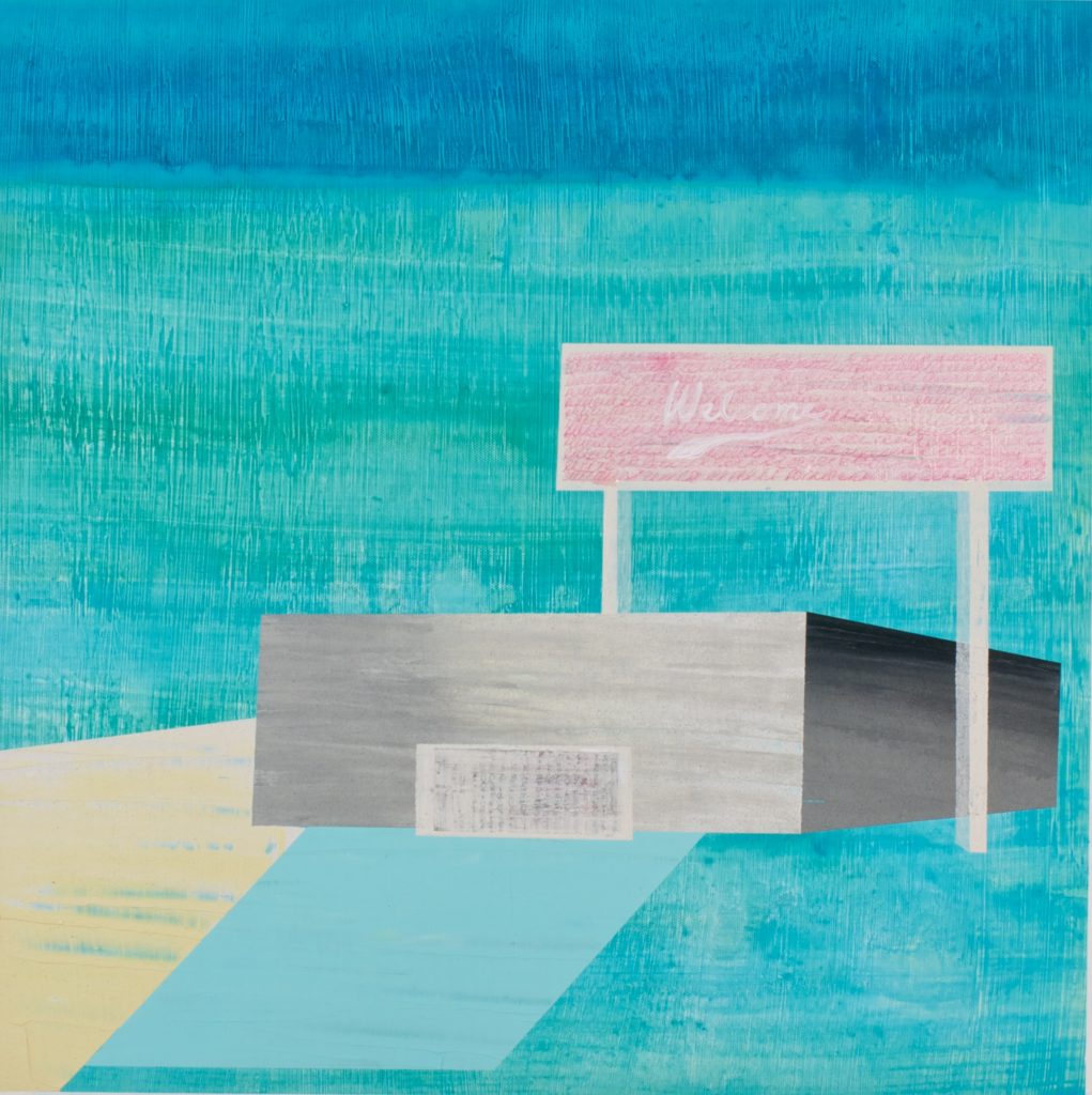 HK Artist Museum – Kwok Ying 郭瑛, 2010, 50x50cm, Acrylic on Canvas