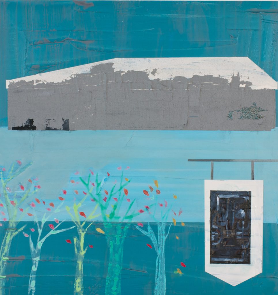 WWY-0060, HK Artist Museum - Wucius Wong 王無邪, 2010, 50x50cm, Acrylic on Canvas