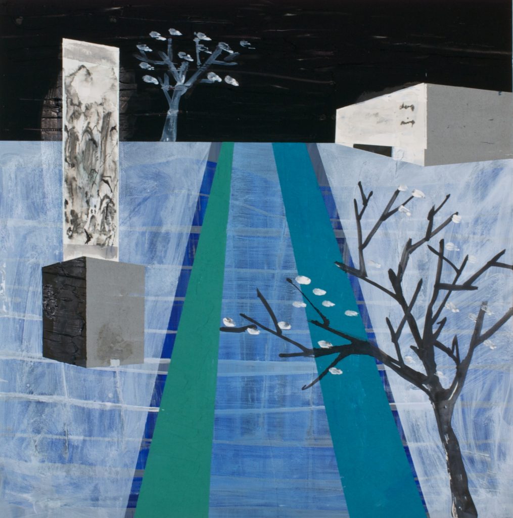 HK Artist Museum – Cheng Ming 鄭明 2009, 50x50cm, Acrylic on Canvas
