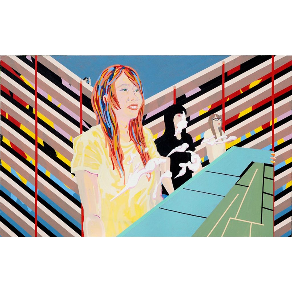 Ah Yee 阿仪, 2007, 100x160cm, Acrylic on Canvas