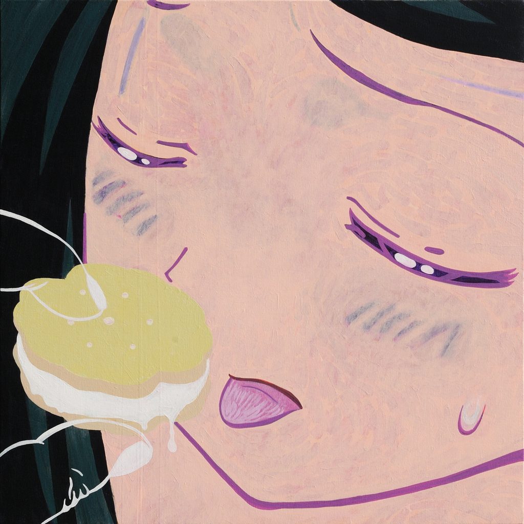 2010-02, 2010, 91.3×91.3cm, Acrylic on Canvas