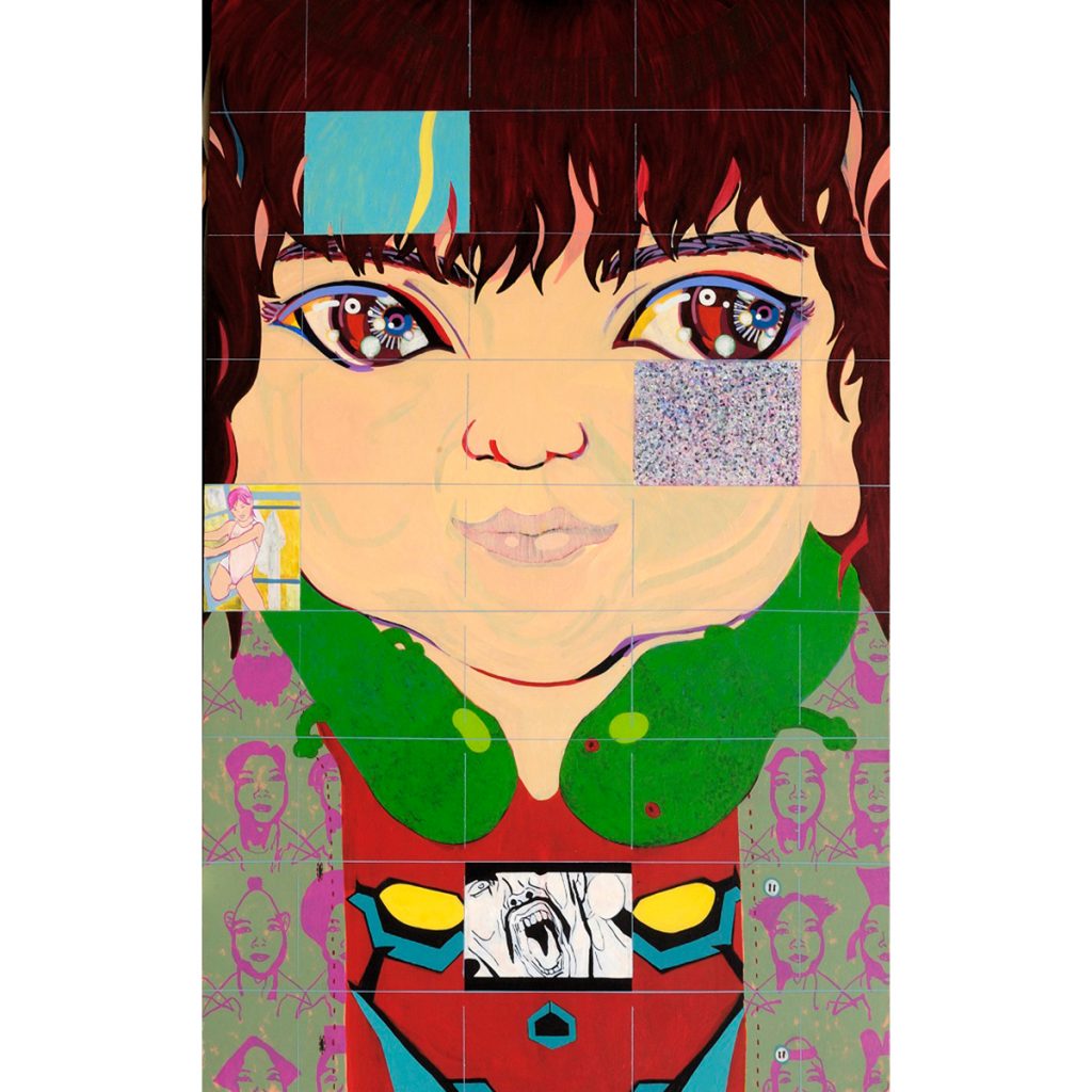 Protoculture I 普托哥车I, 2009, 200×125.5cm, Acrylic on Canvas